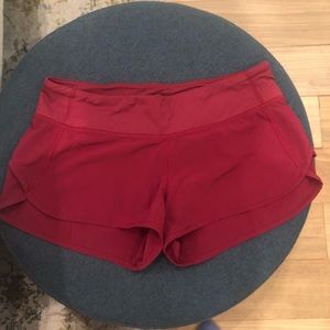 Lulu lemon speed shorts